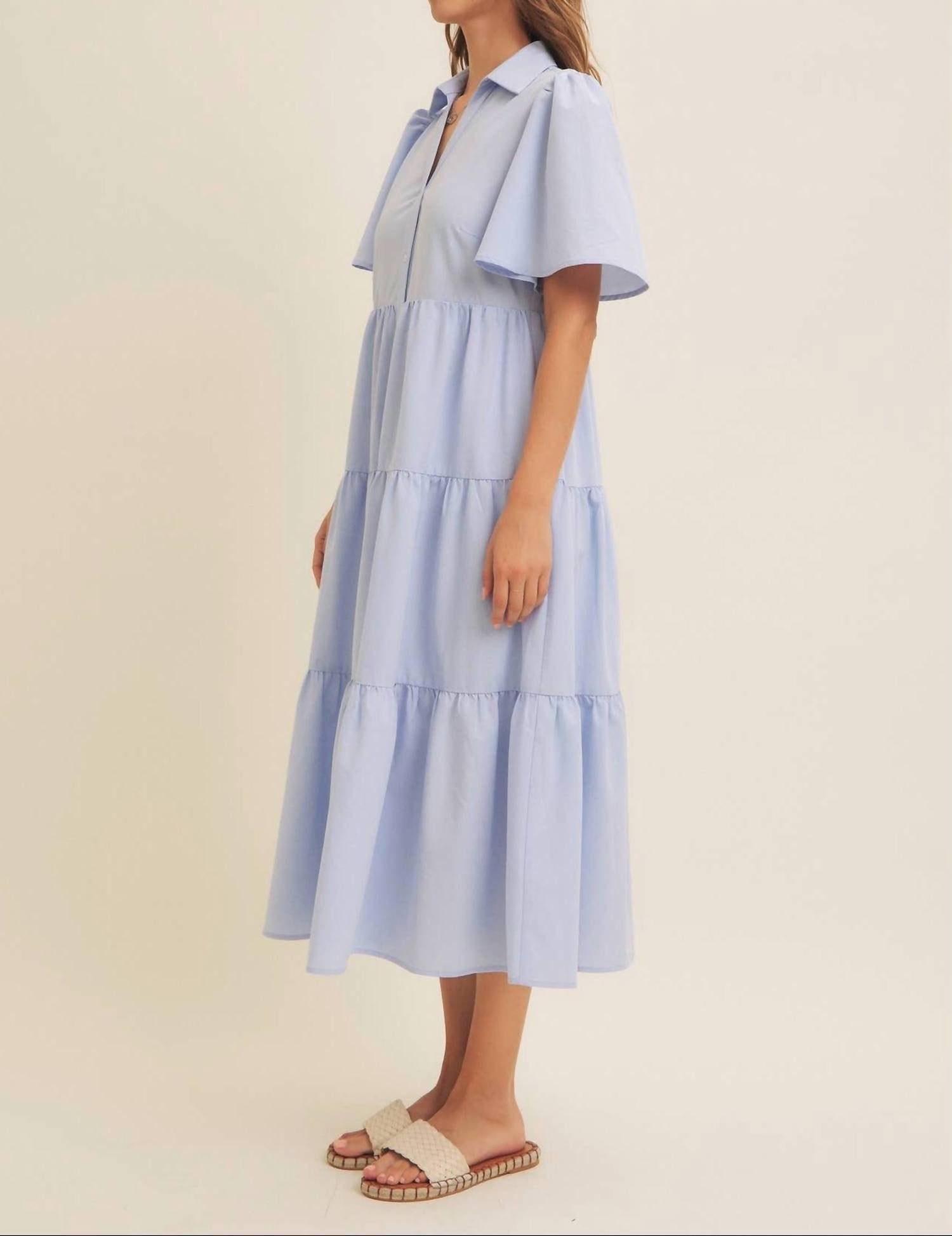 In February - Drifting Away Midi Dress