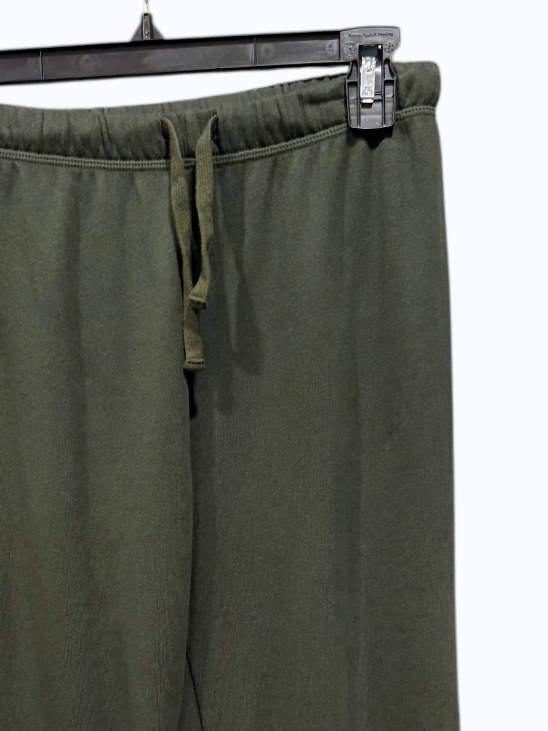 bobi Women's Draw Cord Jogger in hunter - women's pants - detail view