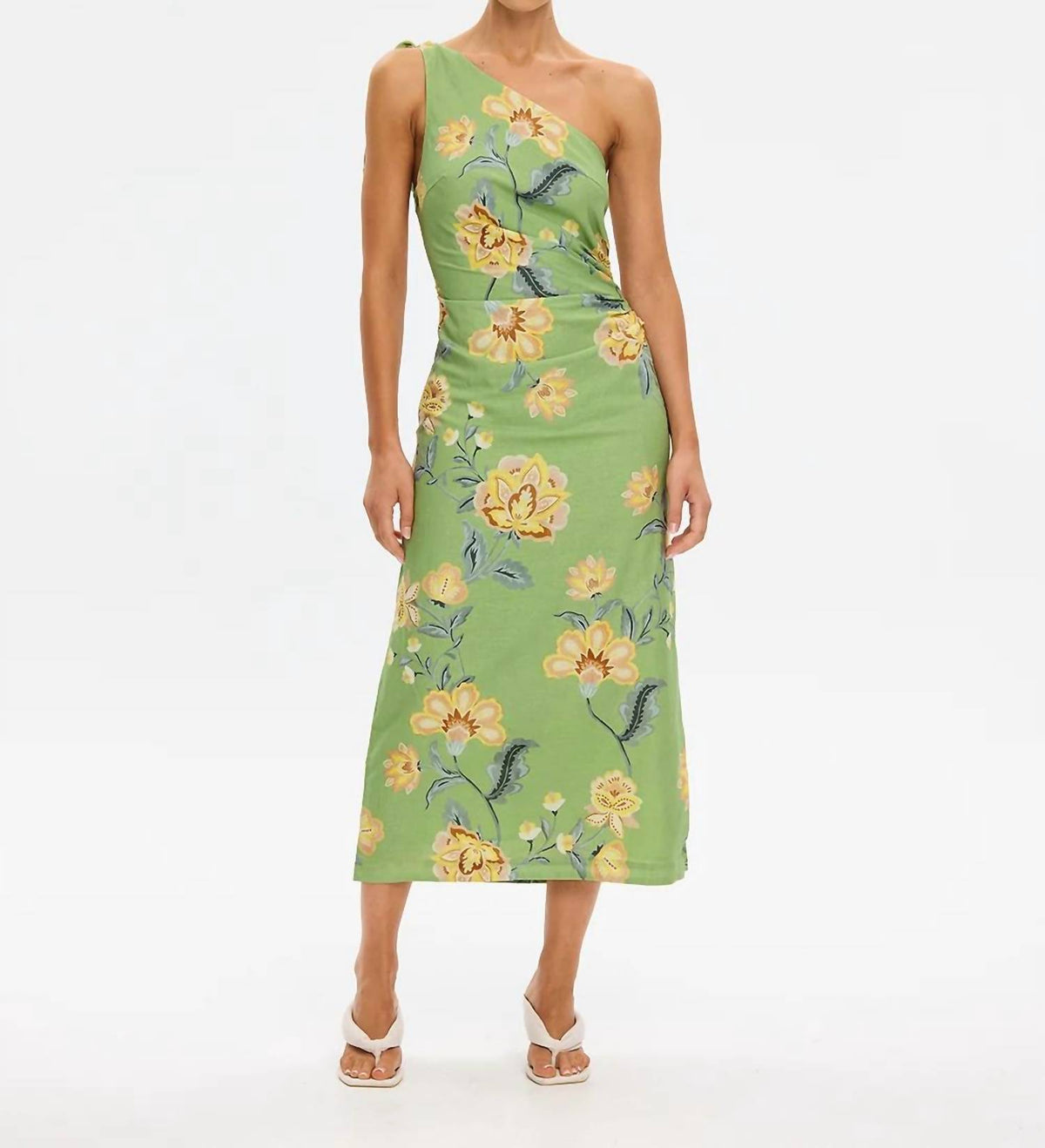 Kivari - Eve One Shoulder Midi Dress