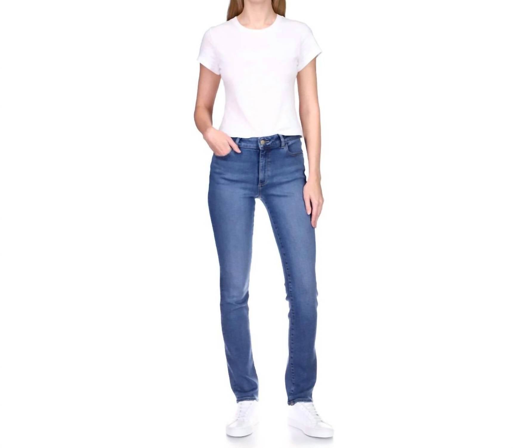 Dl1961 - Women'S - Coco Straight Mid Rise Curvy Jeans