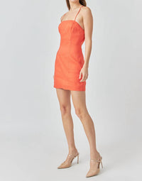 Endless Rose - Courtney Cross Back Strappy Mini Dress