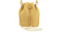 Nikki Beach - Women's Valencia Straw Bucket Bag