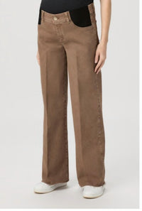 Paige - Anessa Maternity Jeans With Raw Hem