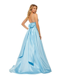 Sherri Hill - Satin A-line Gown