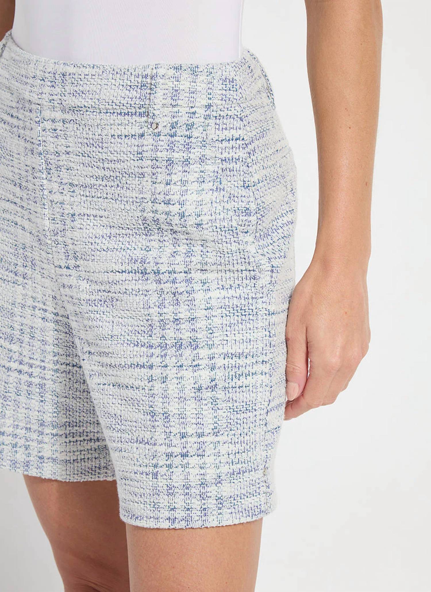 Lysse - Lily Summer Azzurro Tweed Short