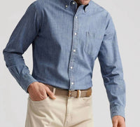 Peter Millar - Devonport Chambray Cotton-stretch Sport Shirt