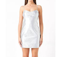 Endless Rose - Metallic Mini Dress
