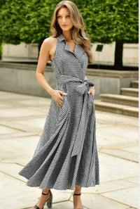 Lavender Brown - Zola Midi Dress