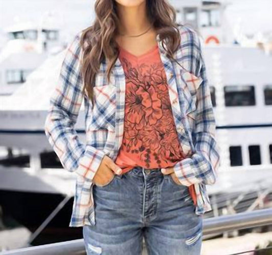Grace And Lace - Favorite Button Up Plaid