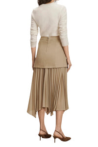 Veronica Beard - Patricka Handkerchief Hem Midi Skirt