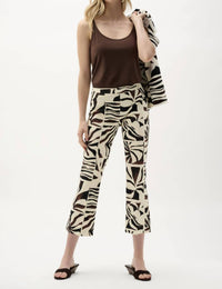 Joseph Ribkoff - Cropped Zebra Trousers