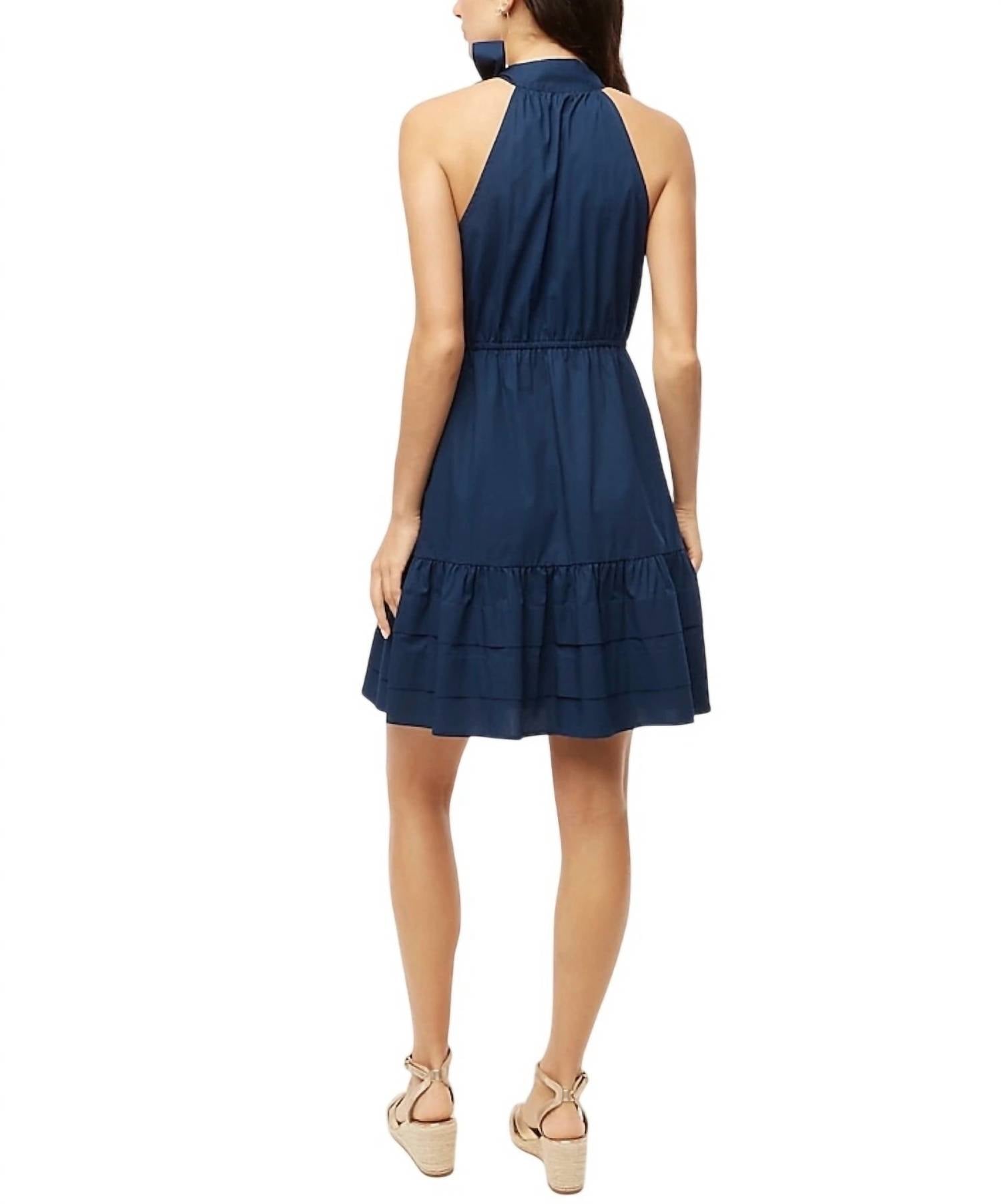 J.Crew - Poplin Halter-neck Mini Dress