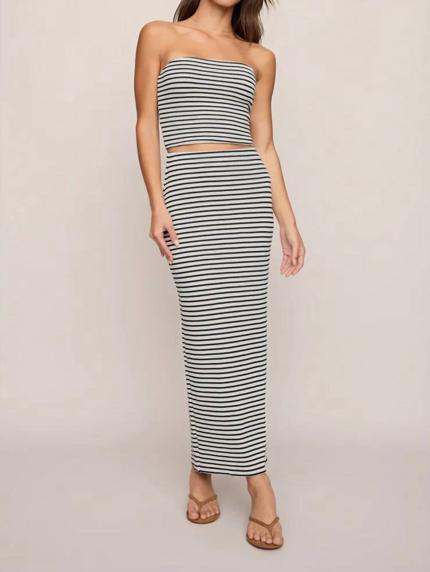 Z Supply - Caffari Stripe Tube Top Tank