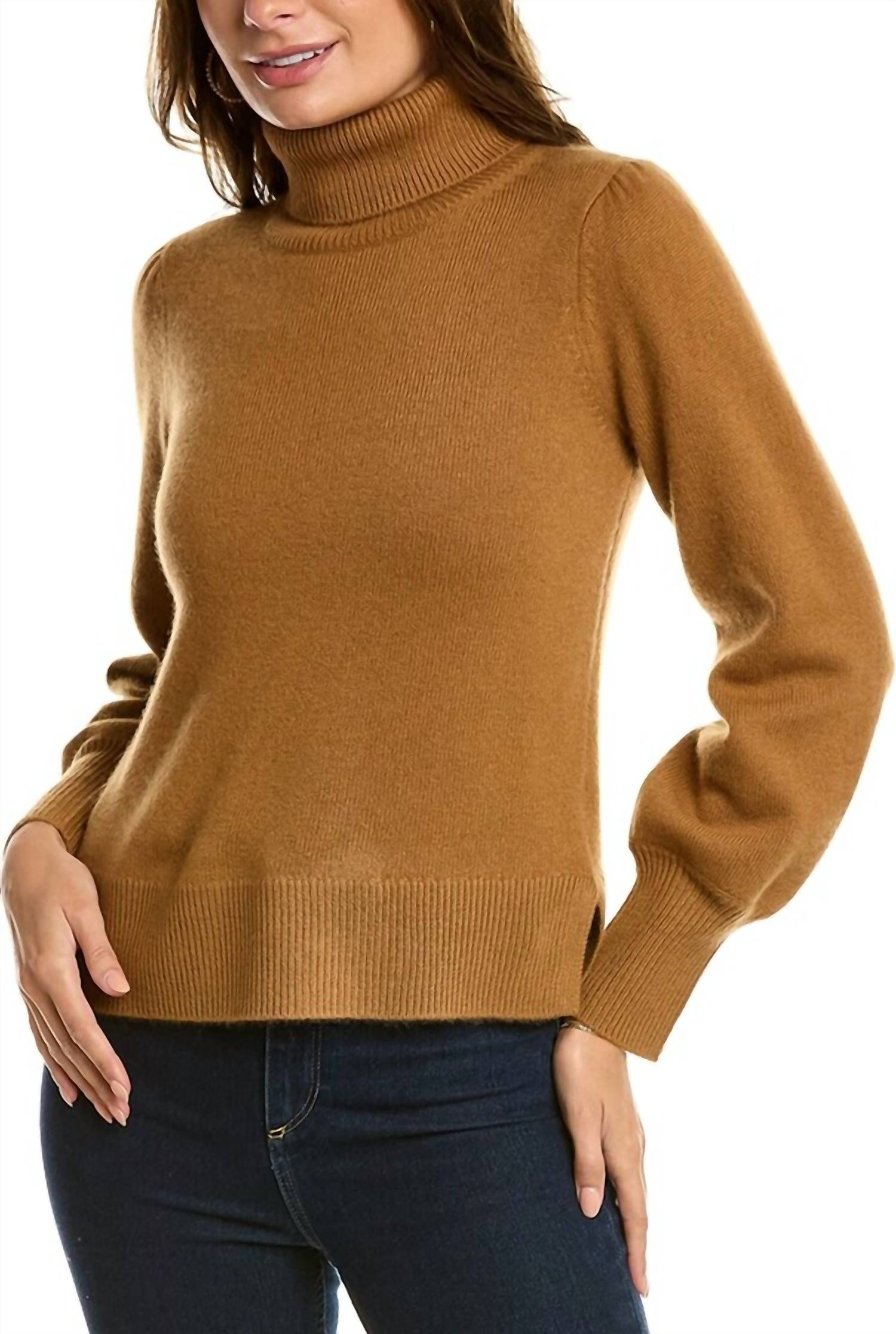 Tyler Boe - Cashmere Puff Sleeve Sweater