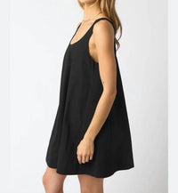 Olivaceous - Women's Ariel Sleeveless Swing Mini Dress
