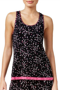 Jenni By Jennifer Moore - Printed Racerback Pajama Tank Top