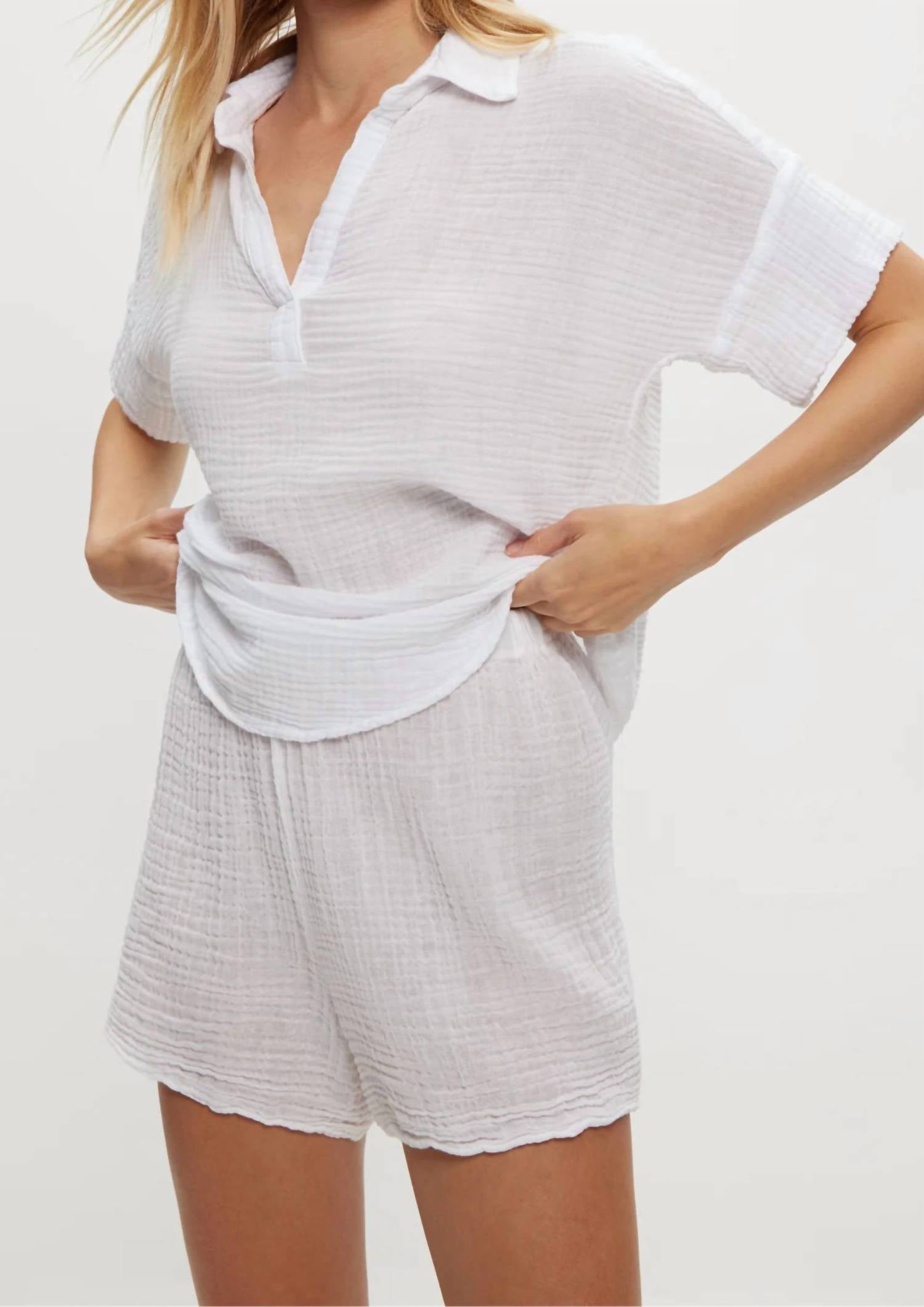 Michael Stars - Dream Gauze Flutter Short