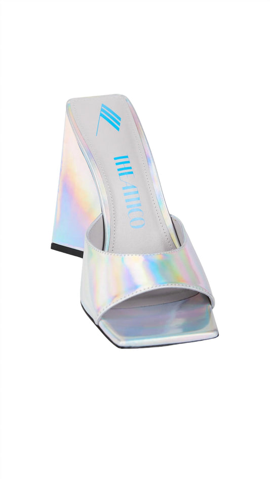 The Attico - Women Devon Holographic Mule