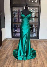 Sherri Hill - Women's Corset Maxi Dress