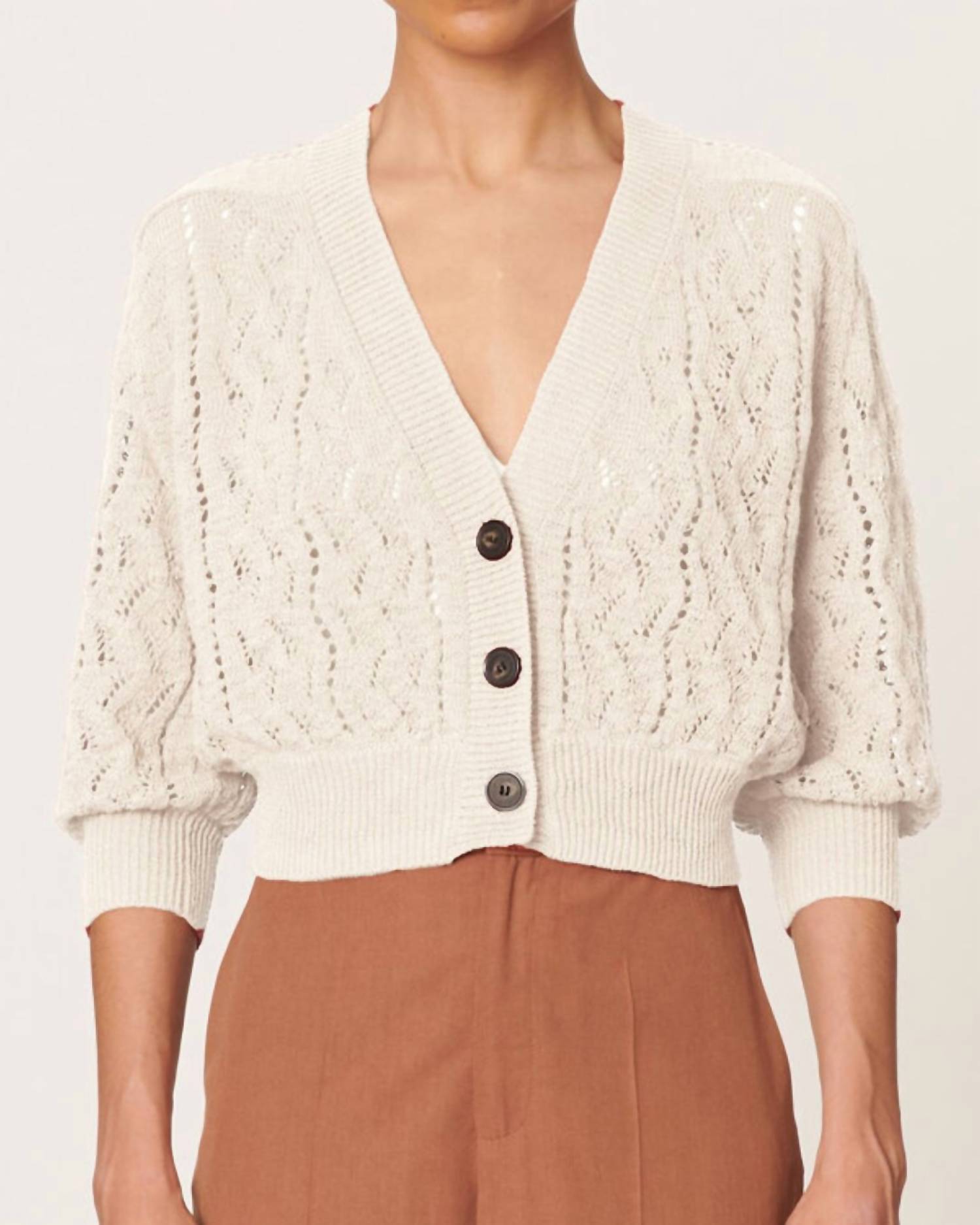 Vanessabruno - Essam Crochet Cardigan