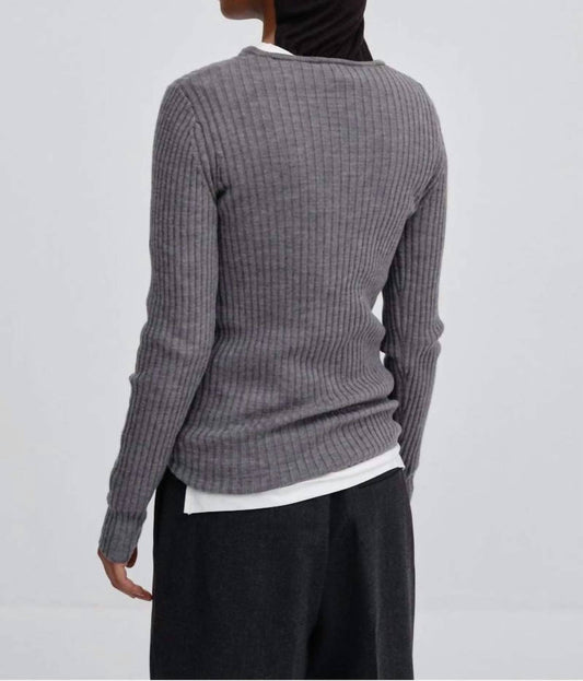 Herskind - Ribbed Slim Crew Sweater