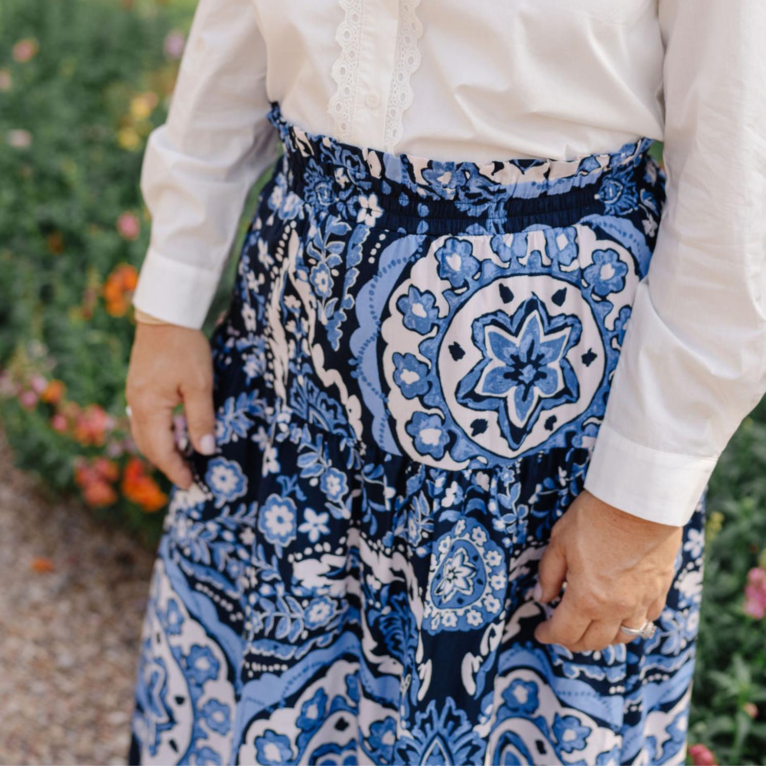&Merci - Provence Print Skirt