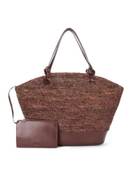 Staud - Women's Squillo Raffia Tote Bag