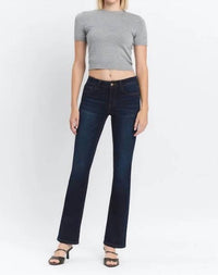 Vervet By Flying Monkey - Marlowe Mid Rise Bootcut Jeans