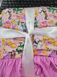 Charlies Project - Girl's Tangled Bamboo Ruffle Blanket