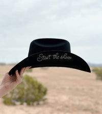 Wild as Heck Start The Show Cowboy Hat in black - women's hat - alternate view