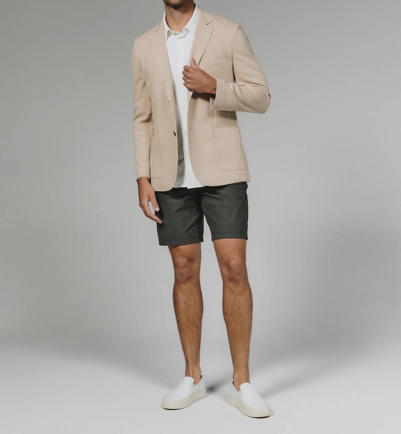 7Diamonds Grayson Blazer in sand - men's jacket - view 4