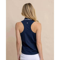 SOUTHERN TIDE Kristy Performance Tank in dress blue - women's tank top - view 5