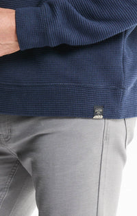 Jachs New York - Sherpa Lined Crewneck Sweatshirt
