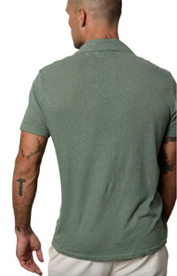 Velvet By Graham & Spencer - Short Sleeved Beck Terry Polo