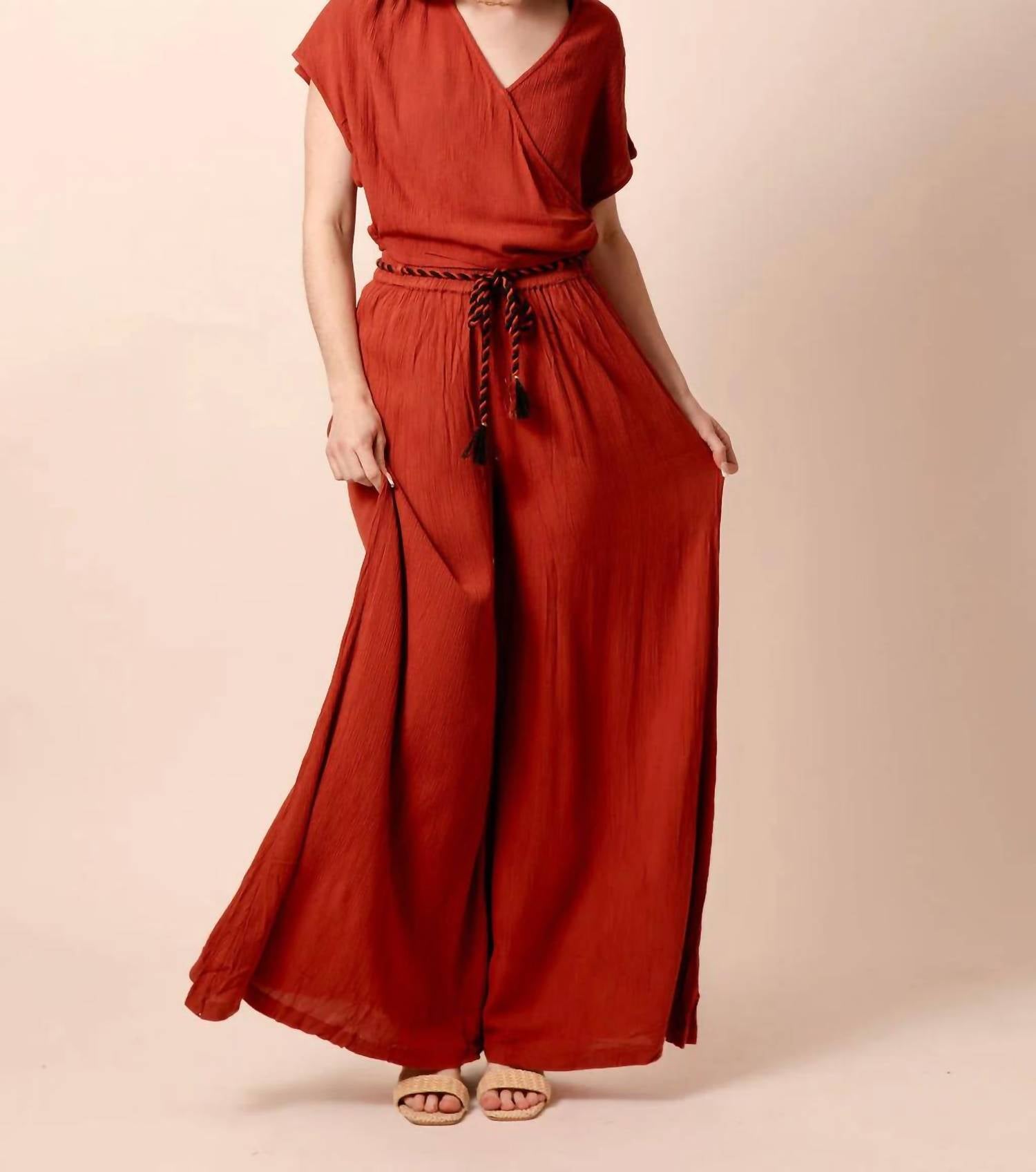 Elan - Brooks V-neck Top