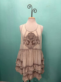 Paperlace - Women's Crochet Embroidery Sleeveless Top