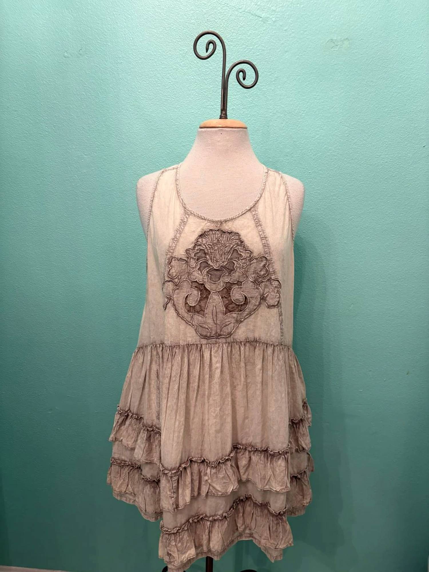 Paperlace - Women's Crochet Embroidery Sleeveless Top
