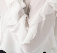 Mat Fashion - Ruffled Sleeve Top