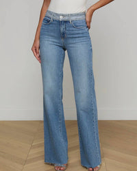L'Agence - Louane Wide Leg Flare Jean