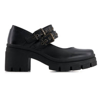 Andrea - Women's Heeled Double Strap Mary Janes