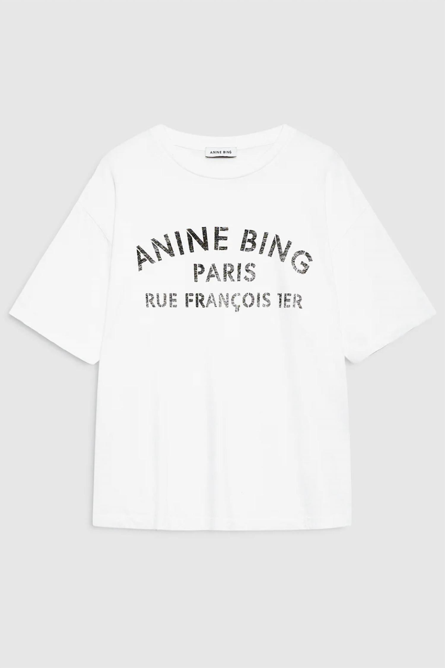 Anine Bing - Cohen Short Sleeve Tee