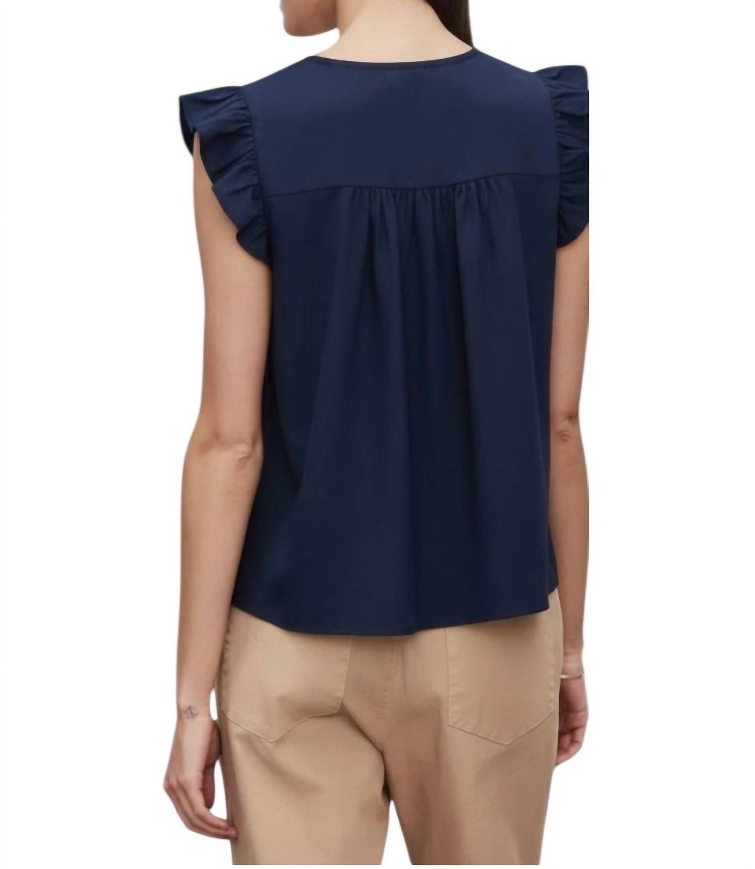 Velvet By Graham & Spencer - Kandra V-neck Blouse