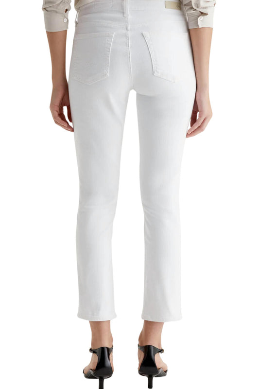 Ag Jeans - Mari Crop Mid-rise Slim Straight Jeans