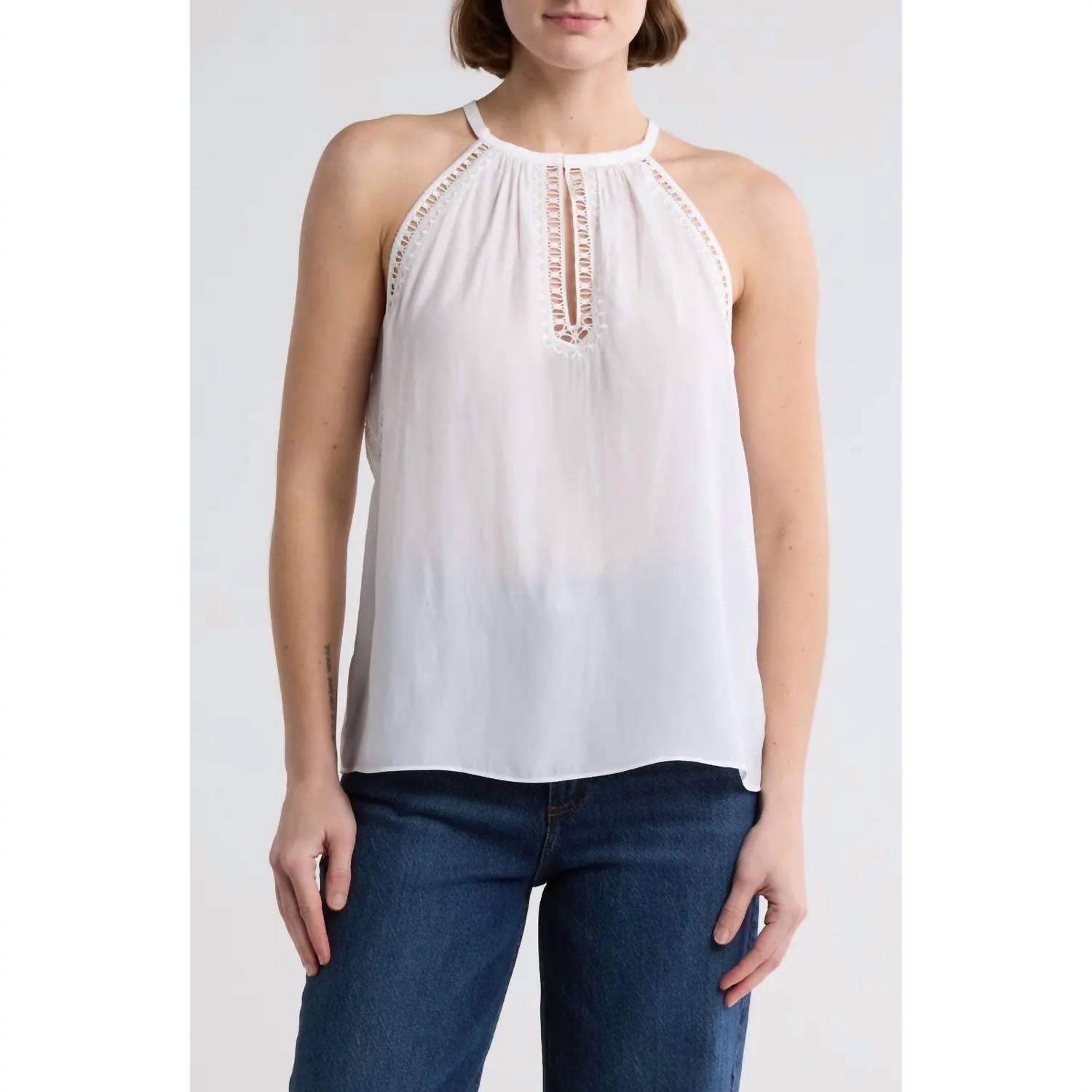 Ramy Brook - Cerise Embellished Top