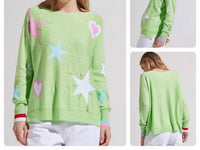 Zaket & Plover - Hearts and Stars Sweater