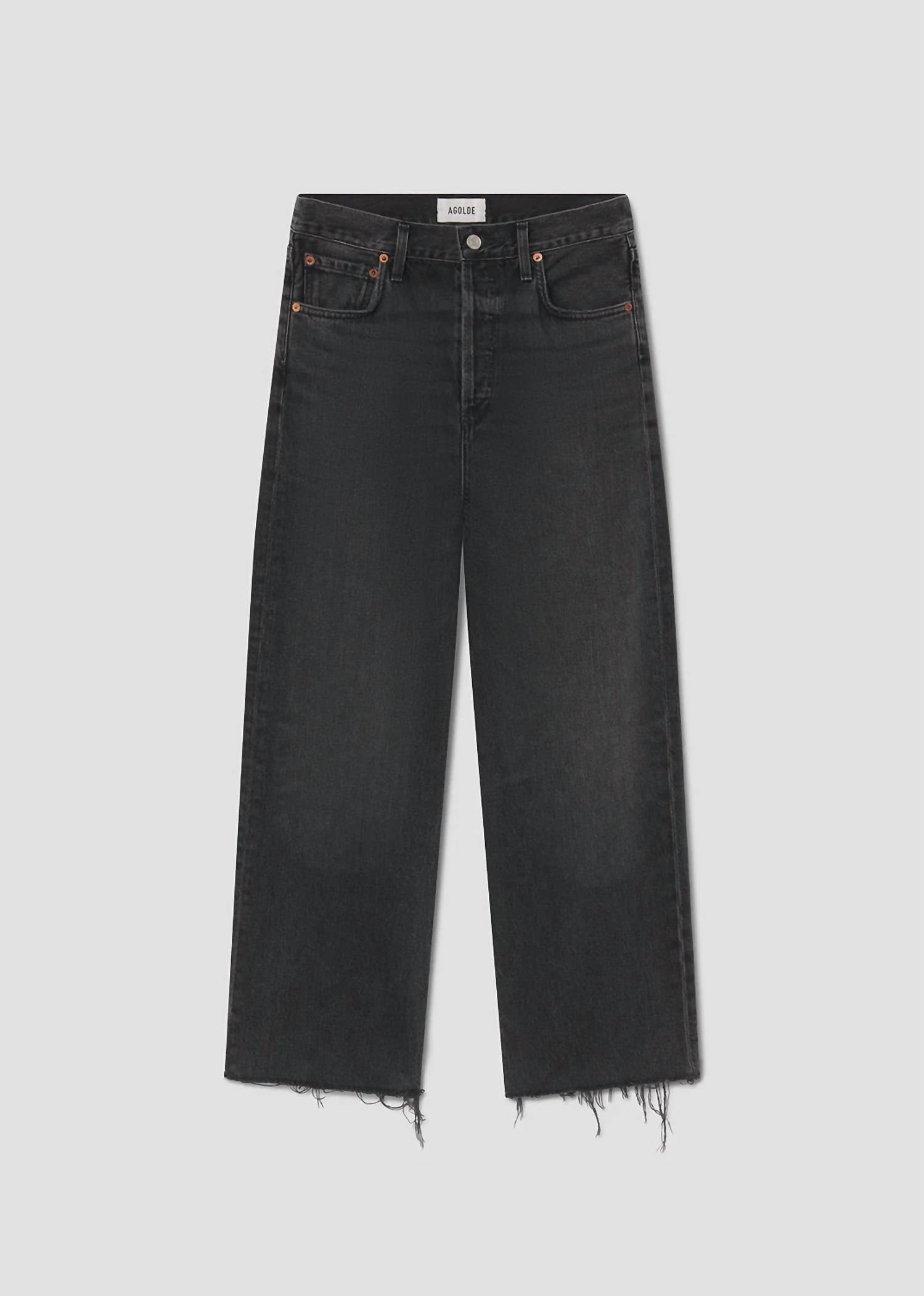 Agolde - Ren High Rise Wide Leg Jeans