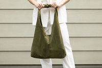 Risa - Women's Knot Suede Tote Bag