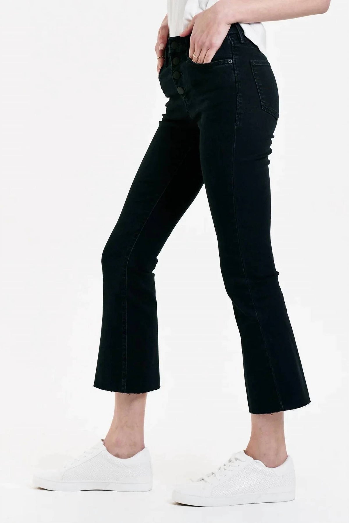 Dear John Denim - Jeanne Cropped Flare Jeans