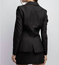 Edit By Nine - Corset Detail Long Sleeve Blazer