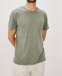 Rails Johnny T-shirt in olive - men's t-shirt